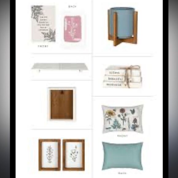 Decorated Home Decor Bundle, 7 Pieces, Subscription Box Spring 2021. NIB! - Picture 11 of 11